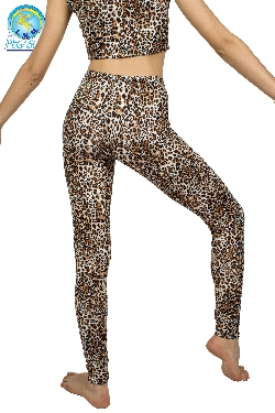 LEGGINGS ANIMALIER GHEPARDO DONNA